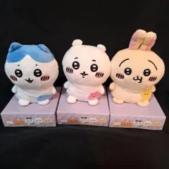 ちいかわ ぴたれすと ぬいぐるみ 3種セットのサムネイル