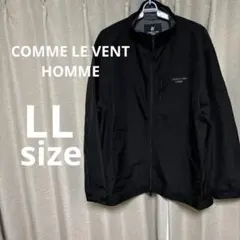 COMME LE VENT HOMME ブラックナイロンジャケット