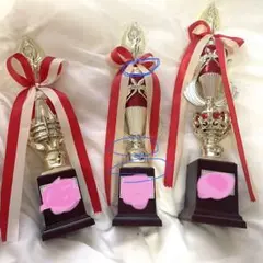 トロフィー3点セット
