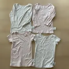 UNIQLO コットン　肌着　アンダーシャツ 100cm 4枚セット