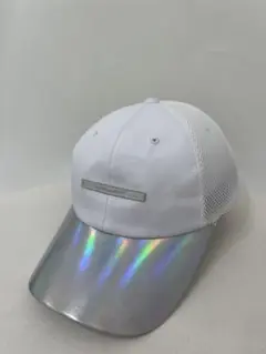 【le coq sportif】ホワイト メッシュ キャップ スポーツ