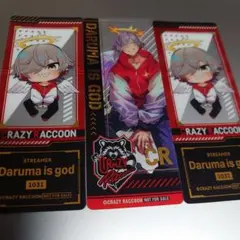 CRAZY RACCOON Daruma is god 1031