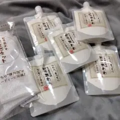 どろあわわ 洗顔料 5個セット 泡立てネット付き - メルカリ