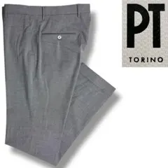 J7063 美品 PT torino トラベラー テクノウールスラックス 46