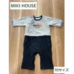 MIKI HOUSE カバーオール70サイズ
