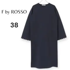 ほぼ未使用⭐︎F by ROSSOワンピースM 紺　セレモニー　アーバンリサーチ