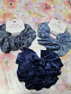 ヘアアクセサリー シュシュセット ８点