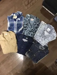 ZARA MAN/ザラマン デニムシャツ6点 デニムジャケット1点 7点セット