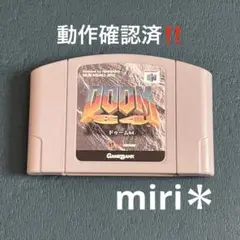 動作確認済‼️Nintendo64 ドゥーム64