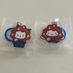 ミャクミャクなりきりアクリルチャーム　ポチャッコ シナモロール
