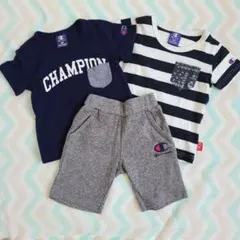 Champion Tシャツとショートパンツセット 100cm