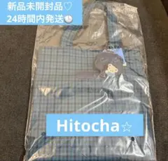 familiar ファミリア トートバッグ 青 ギンガムチェック チェック 小