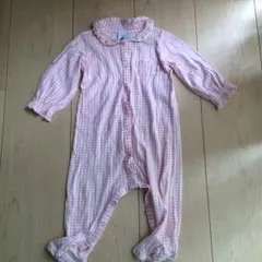本日最終☆プチバトーロンパース6M67cm