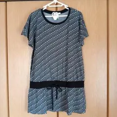 ★UNIQLO UT Hallmark 半袖チュニック グレー Lのサムネイル