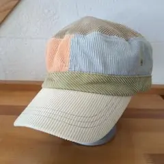 BEAMS miniキッズ コーデュロイワークキャップ