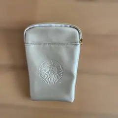 Starbucks スターバックス 小物入れ ポーチ シャンパンゴールド