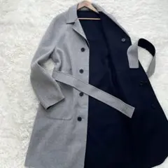 極美品✨セオリー　メンズコート　カシミヤ　リバーシブル　ダブルフェイス　M