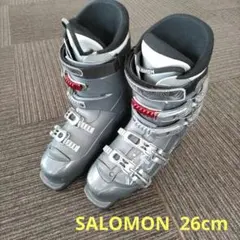26cm SALOMON スキーブーツ グレー