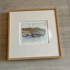 真作】絵画 油彩6号 雪山の風景 冬の静寂を描く 額装 A37 - メルカリ