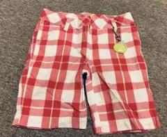 GYMBOREE ジンボリー半ズボン サイズ5 ピンクホワイトチェック