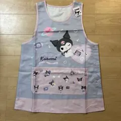 新品Kuromi クロミちゃん　エプロン　M〜L