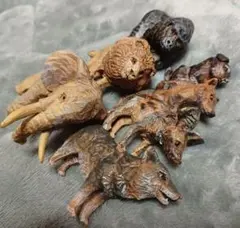 はしもとみおのブレーメンの音楽隊彫ってみた。　ガチャ　２種セット