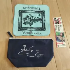 ビッケブランカ　ポーチ　ハンドタオル　ステッカー