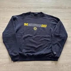 そ*ン様 Champion ミシガン大学 スウェット MICHIGAN DAD