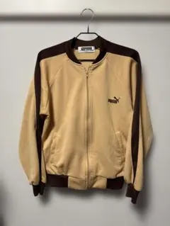 PUMA トラックジャケット 90s ヴィンテージ M ベージュ/ブラウンのサムネイル