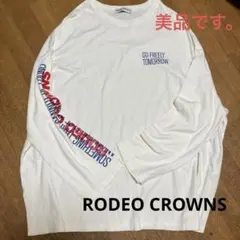 RODEO CROWNS ロデオクラウンズ ロンt （美品）ゆるダボビックサイズ