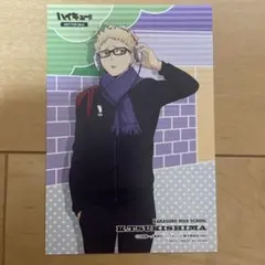 ハイキュー　烏野　特典　非売品　ブロマイド　ポストカード　月島蛍　アニメイト