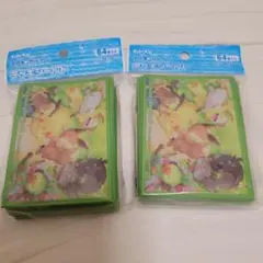 ポケモンカードゲーム デッキシールド 64枚用 2個セット みんなおつかれさま
