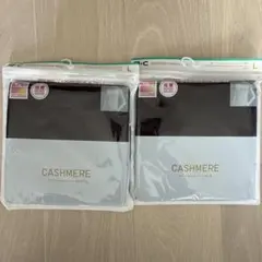 新品未使用　ユニクロ　極暖ヒートテック　カシミヤブレンドクルーネックT L 2枚