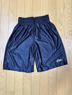 【美品】asics ブラック ショートパンツ S
