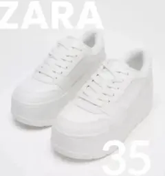 ZARA プラットフォームスニーカー