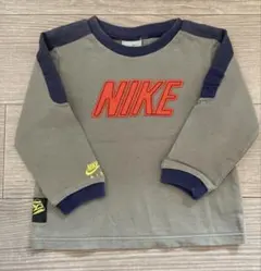 NIKE トレーナー 100cm カーキ/ネイビー