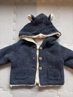 baby GAP フード付きニットアウター 3-6ヶ月