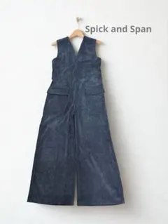 Spick and Span ソフトコーデュロイコンビネゾン
