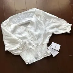 GRL グレイル　ショートブラウス