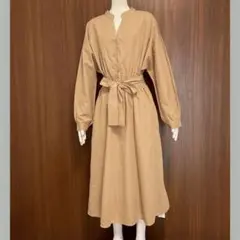 ロングワンピース 長袖 40