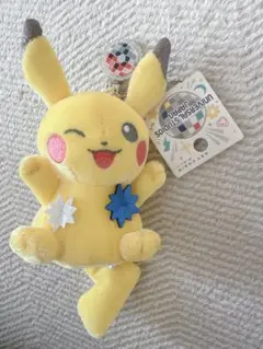 【TOMY】　ピカチュウ　初期　ぬいぐるみ　チェーン　マスコット　キーホルダー ポケモン ピカチュウ 初期 TOMY キーホルダー マスコット