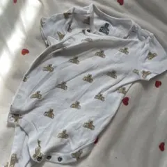 GAP クマ柄ロンパース