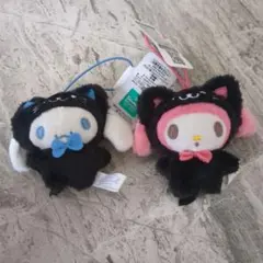 フリューサンリオキャラクターズどうぶつ着ぐるみマスコットシリーズ黒猫シナモロール