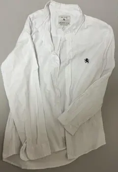 長袖シャツ 白色 メンズ