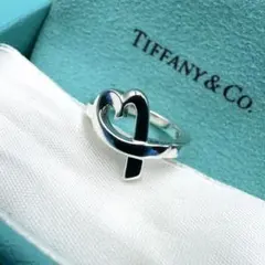 TIFFANY リボンリング シルバー925 ボックス&巾着袋付き - メルカリ