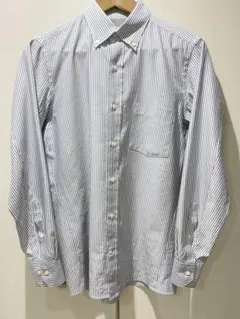 ユナイテッドアローズ　ワークトリップアウトフィッツ長袖ストライプシャツ