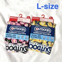 【新品】アウトドア OUTDOOR ボクサーパンツ Lサイズ 花柄 2枚セットのサムネイル