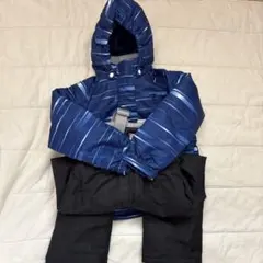 BANINE 子ども用スキーウェア上下セット　ネイビー　サイズ120 美品