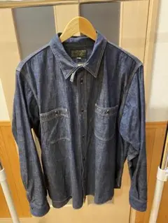 【US.Lサイズ】デラックスウエア　7620 シャンブレーシャツ