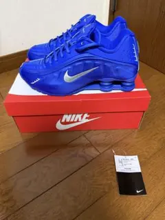 NIKE W SHOX R4 RACER BLUEMETALLIC SILVER